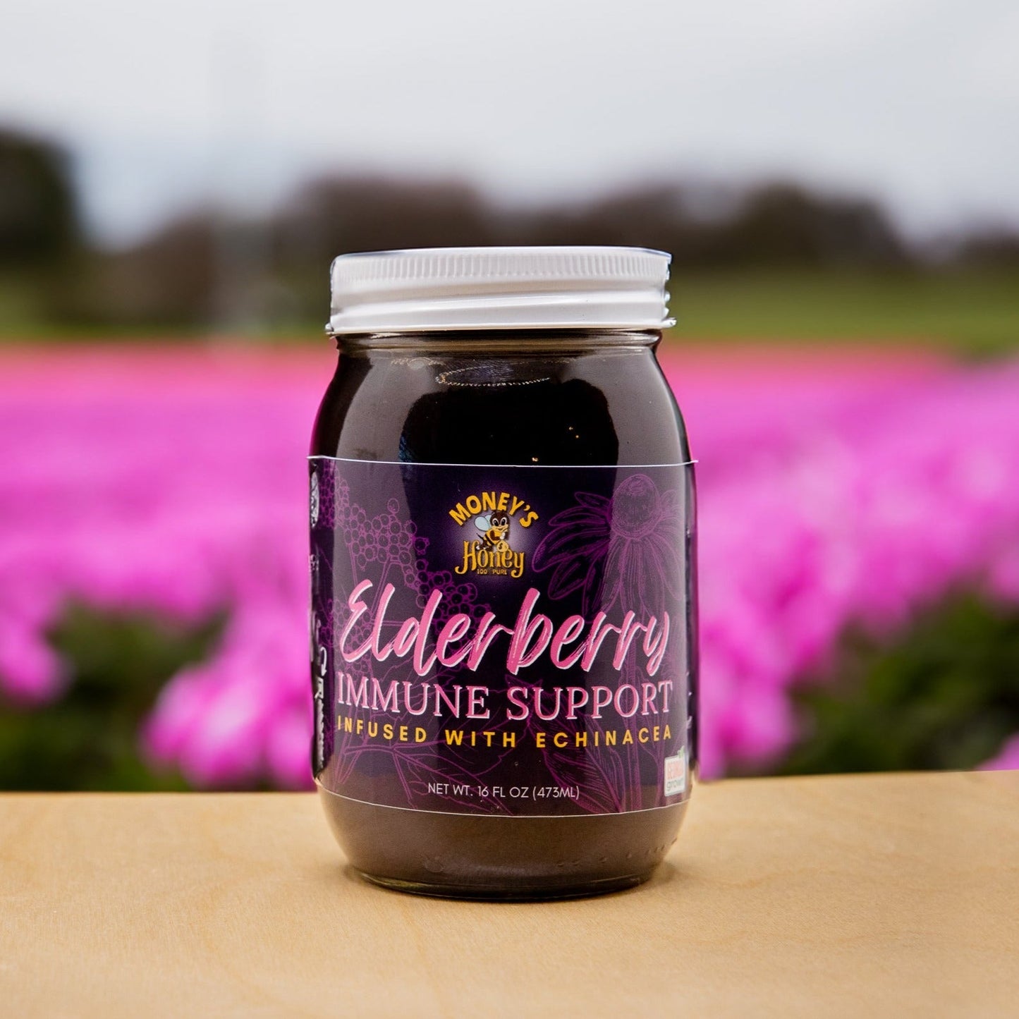 Elderberry Immune Support - Money's Honey