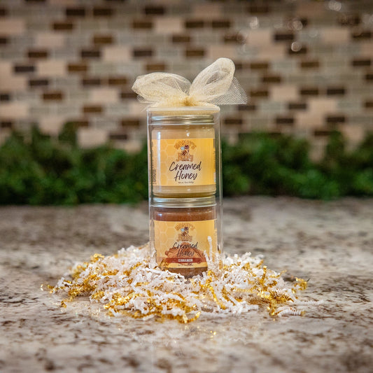 Set of 2 Creamed Honey Gift Box