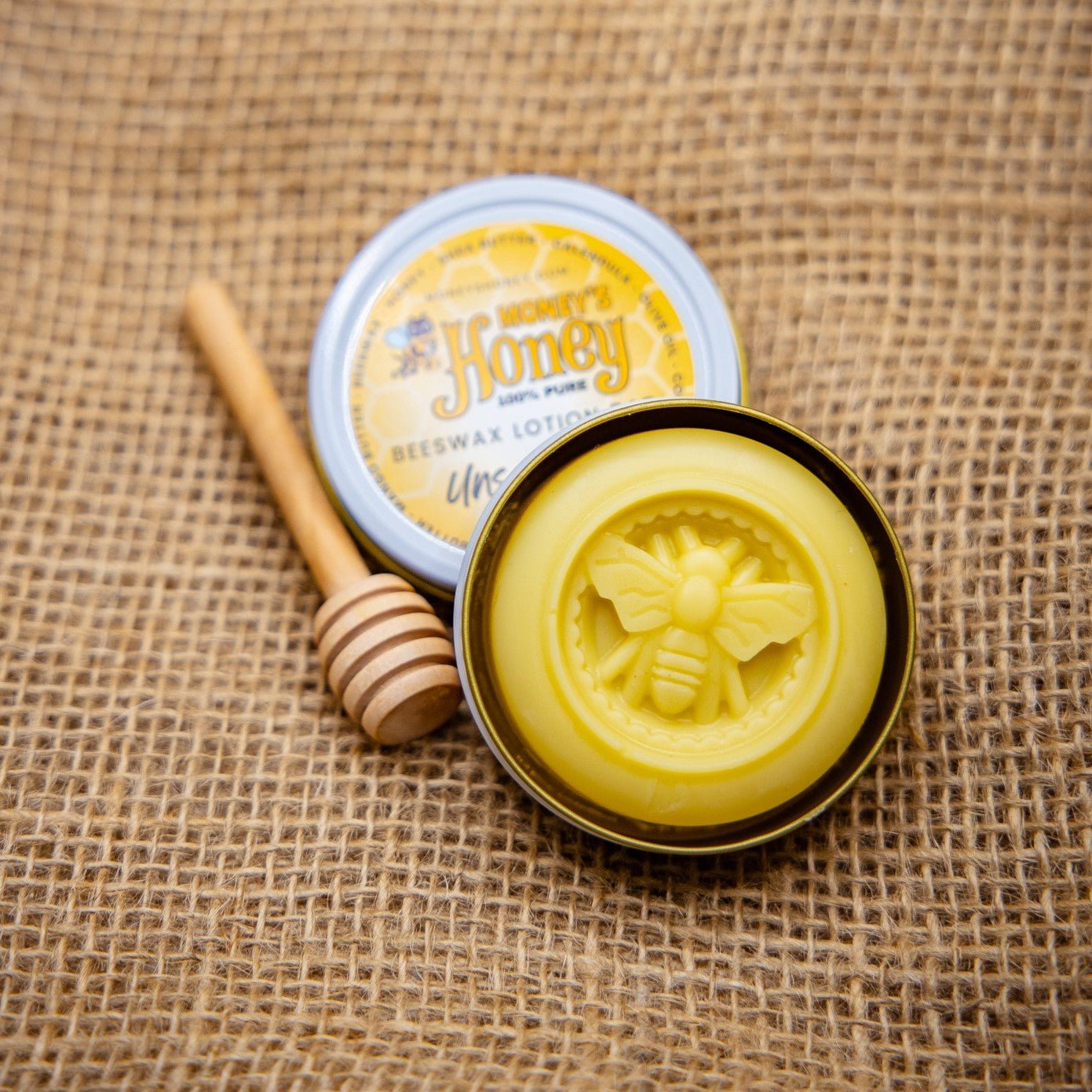 Beeswax & Honey Lotion Bar – Money's Honey